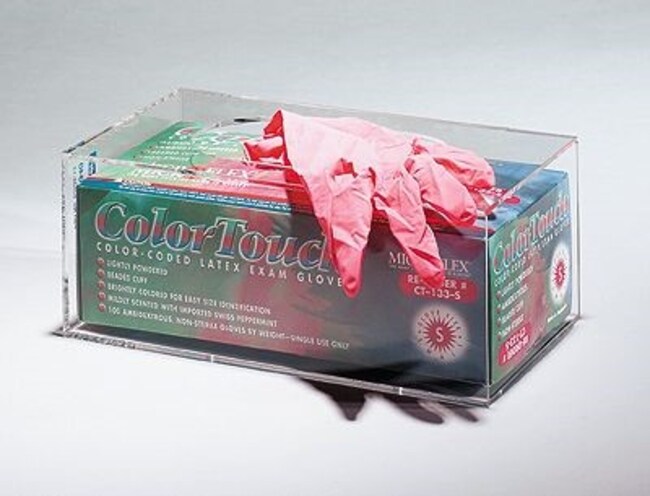 Thermo Fisher Scientific Two-Box 11.5 in. Glove Holder, White