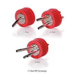 Daihan Science DURAN GL45 Stainless-steel 1~4-port Connector PBT or PP Screwcap, for All GL45