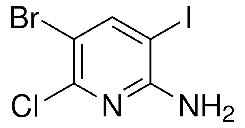 Merck 5-Bromo-6-chloro-3-iodopyridin-2-amine