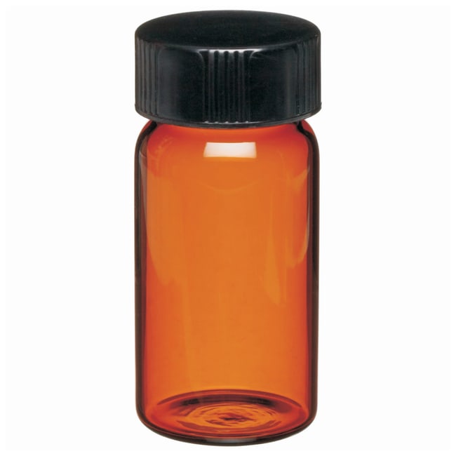 Thermo Fisher Scientific Wheaton Glass Sample Vials in Lab File With Caps Attached