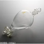 AS ONE Round Seperatory Funnel (Short leg type), 둥근 분액깔때기(단족 타입)