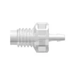 M6x1 Thread with 5/16` Hex to 200 Series Barb, 1/16` (1.6 mm) ID Tubing