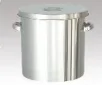 AS ONE Stainless Steel Tapered Tank (with Lid), SUS304, 테이퍼형 스테인리스탱크(뚜껑 부속)