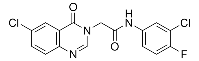 Merck N-(3-CHLORO-4-FLUOROPHENYL)-2-(-
