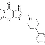 Merck 1,3-DIMETHYL-8-((4-PHENYL-1-PIPE-