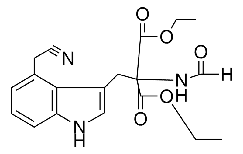 Merck DIETHYL 2-(4-(CYANOMETHYL)-3-IND-
