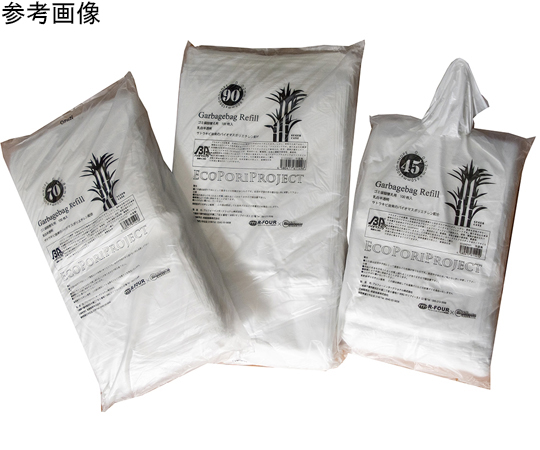 AS ONE Biomass Garbage Bags(Milky White Translucent), 바이오 매스 쓰레기 봉투(유백색 반투명)