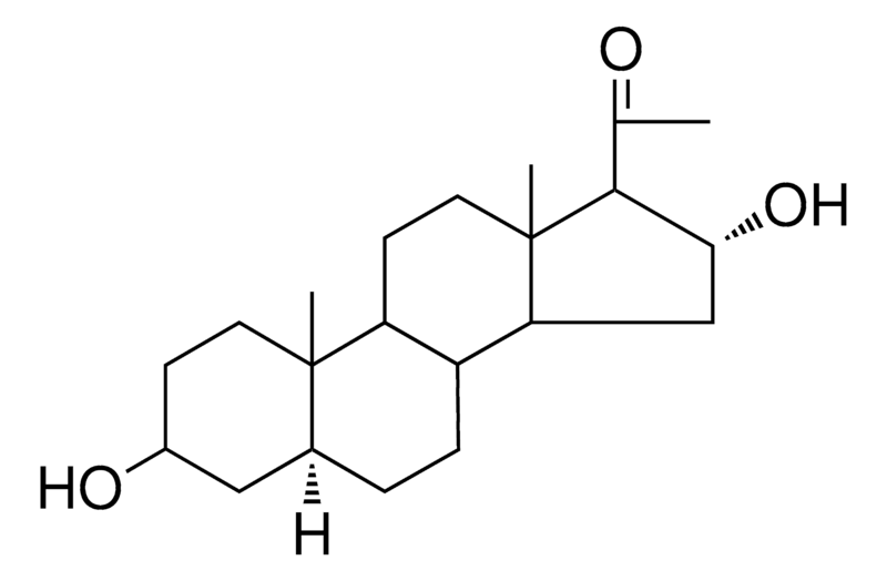 Merck 3-BETA,16-ALPHA-DIHYDROXY-5-AL - 1 MG&