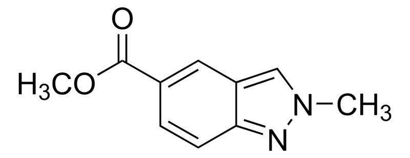 Merck 2-Methyl-2H-indazole-5-carboxylic acid methyl ester