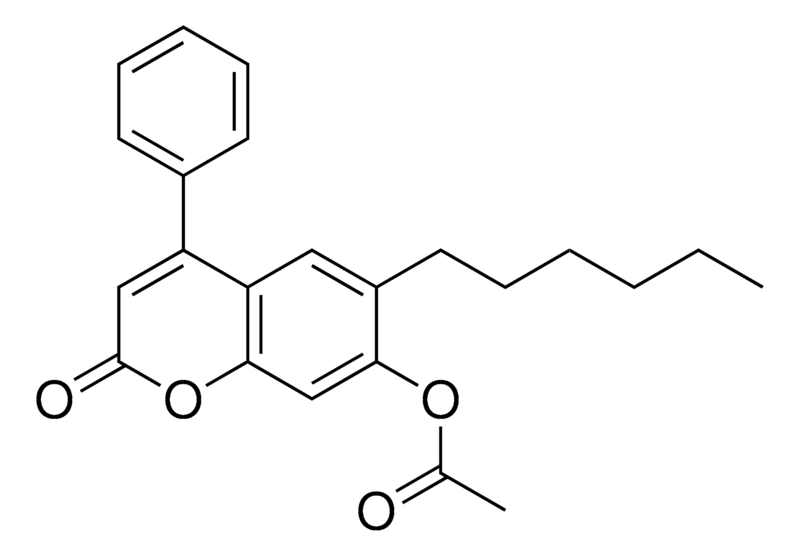 Merck ACETIC ACID 6-HEXYL-2-OXO-4-PH - 10 MG &