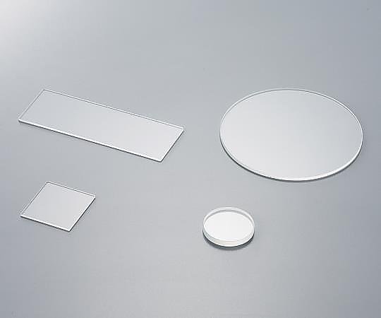 AS ONE Synthetic Quartz Polishing Plate (Circular Plate)(Φ10 ~ Φ50mm), 원형 합성석영 연마판 (Φ10 ~ Φ50mm)