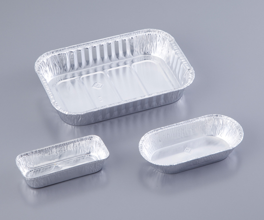 AS ONE Disposable Aluminium Square Tray, 각형 알루미늄 트레이