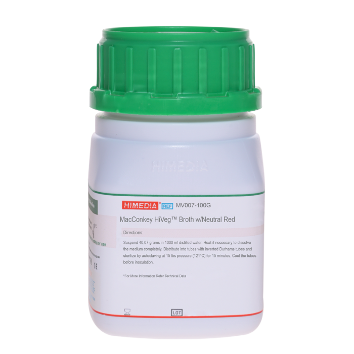 Himedia MacConkey HiVeg Broth w/ Neutral Red