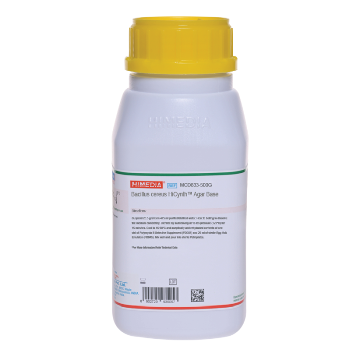 Himedia Bacillus Cereus HiCynth Agar Base