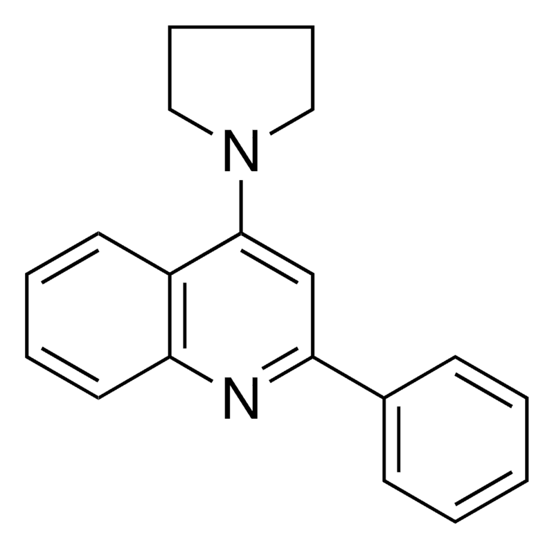 Merck 2-PHENYL-4-PYRROLIDIN-1-YL-QUINO-