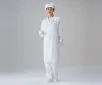 AS ONE Cleanroom Coat AS240 (Unisex) CIC, 방진복 코트 AS240 (남녀겸용)(클린 세탁품)