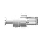 Check Valve, Female Locking Luer to Male Locking Luer w/Cap