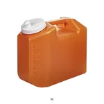 Daihan Science Simport URISAFE 24-hr Urine Container, HDPE, with Snap Valve Pour Spout, Gradu