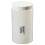 Thermo Fisher Scientific I-Chem Straight-Sided Wide-Mouth HDPE Jar with Closure, 1000mL, 1L HDPE Jar Certified