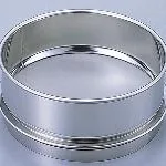 AS ONE Stainless Sieve (IDΦ360, H=100㎜), 스테인리스체 (IDΦ360, H=100㎜)
