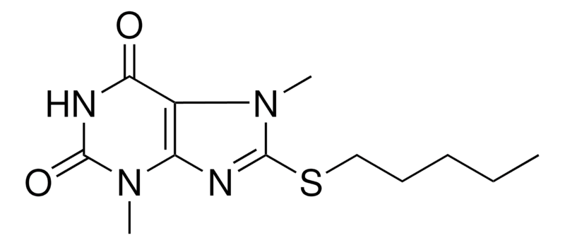 Merck 3,7-DIMETHYL-8-PENTYLSULFANYL- - 10 MG&