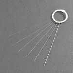 AS ONE Cleaning Needle Set for Nozzle (6 pieces set), 노즐 청소용 니들 세트 (6종 세트)