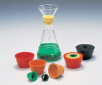 AS ONE Funnel Adaptor (6 pcs Set), 깔때기 어댑터 (6개 세트)
