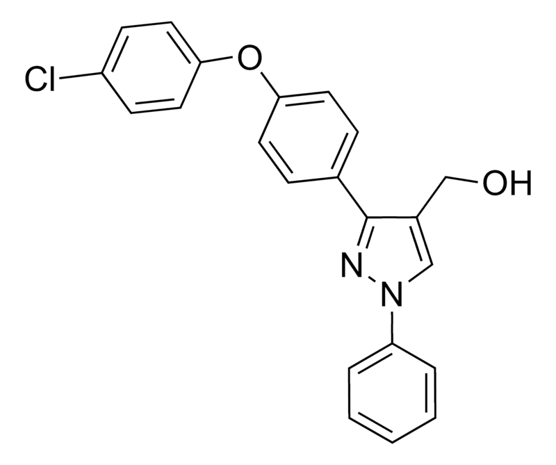 Merck (3-(4-(4-Chlorophenoxy)phenyl)-1-phenyl-1H-pyrazol-4-yl)methanol