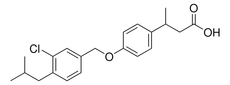 Merck 3-(4-((3-CHLORO-4-ISOBUTYLBENZYL-
