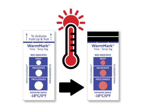 Spotsee WarmMark Temperature Indicator Labels and Stickers