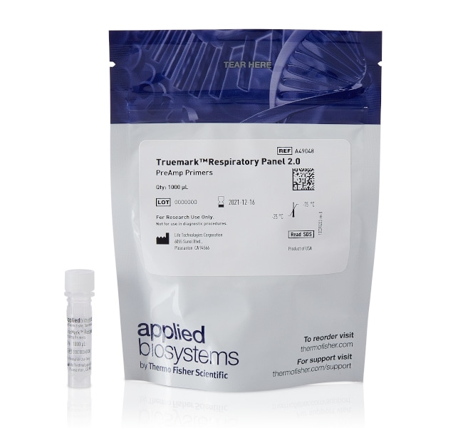 Thermo Fisher Scientific TrueMark Respiratory Panel 2.0 PreAmp Primers