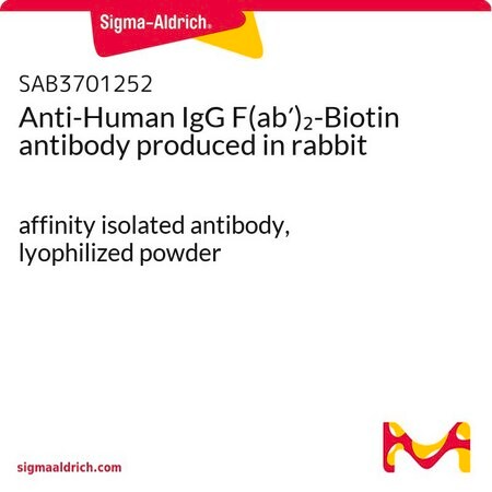 Merck Anti-Human IgG F(ab')2-Biotin antibody produced in rabbit