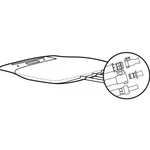 Thermo Fisher Scientific 2D Labtainer BioProcess Container (BPC), ASI 28 film, 3 ports, MPC insert and body connectors with clamps, injection site