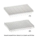 Daihan Science Simport AmplateTM Semi-Skirted 0.2 & 0.25㎖ 96-well PCR Plate, PP, Thin Wall<br>