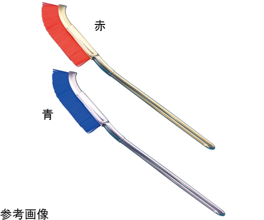 AS ONE Clearance Cleaning Brush J Type, 틈새 세척 브러시 J 타입