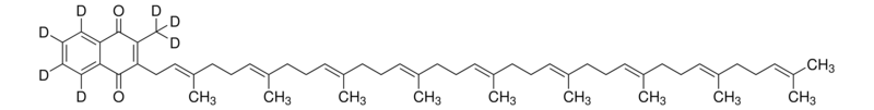 Merck Vitamin K2 (MK-9)-(5,6,7,8-d4,2-methyl-d3)