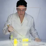 Merck Workshields for beta-emitters, free standing