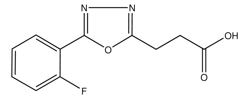 Merck 3-(5-(2-Fluorophenyl)-1,3,4-oxadiazol-2-yl)propanoic acid