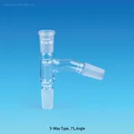 Daihan Science Still Head Adapter, with 75° Angle, with ASTM & DIN Joints, 스틸 헤드 어댑터