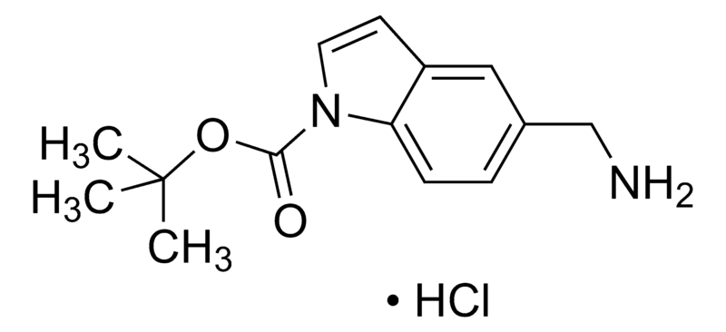 Merck tert-Butyl 5-(aminomethyl)-1H-indole-1-carboxylate hydrochloride