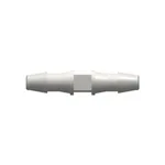 Straight Through Tube Fitting with 200 Series Barbs, 1/8` (3.2 mm) ID Tubing