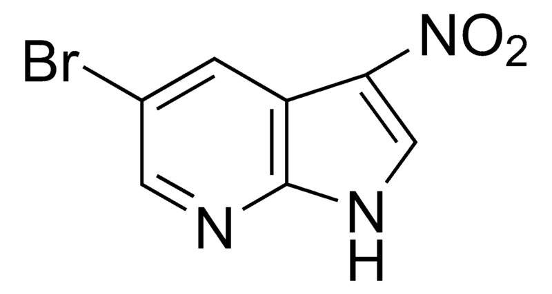Merck 5-Bromo-3-nitro-1H-pyrrolo[2,3-b]pyridine