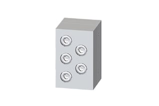 Waters Gradient Mixer Assembly Stainless Steel