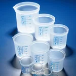Daihan Science Azlon PP Beaker, Autoclavable, Precise non Drip Pouring Spouts, 10~3,000㎖With P