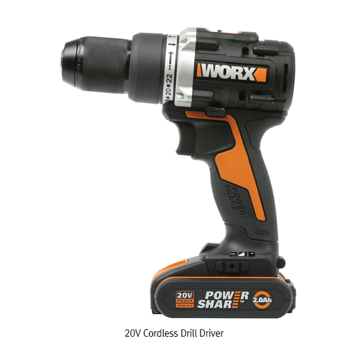 Daihan Science 충전 드릴드라이버, 20V Cordless Drill Driver