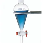 Thermo Fisher Scientific Squibb Pear-Shaped Separatory Funnels with PTFE-Plug Stopcock