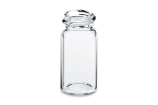 Waters Clear Glass Screw Neck Vial, 10 mL Volume, 100/pk