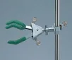 AS ONE Three-Prong Dual Adjust Clamp with Holder, 양개 클램프(회전·고정홀더)