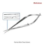 Daihan Science Hammacher Premium Micro Tissue Scissors, with Spring Action Handle, L90 & 105mm