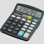 AS ONE ESD Calculator 12 Digits, ESD 탁상계산기 (12 자리)